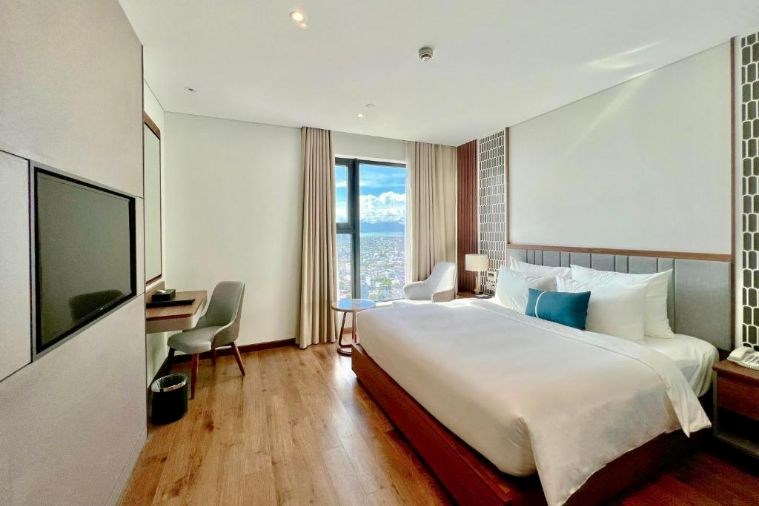 Phòng Deluxe City Queen